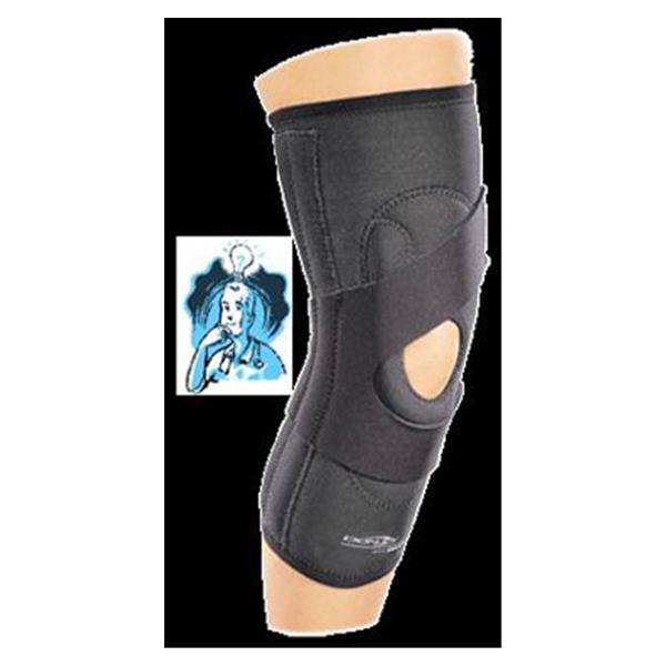 DJO Support Support Lateral "J" Adult Knee Drytex Black Size 3X-Large Right Ea - 110659706060
