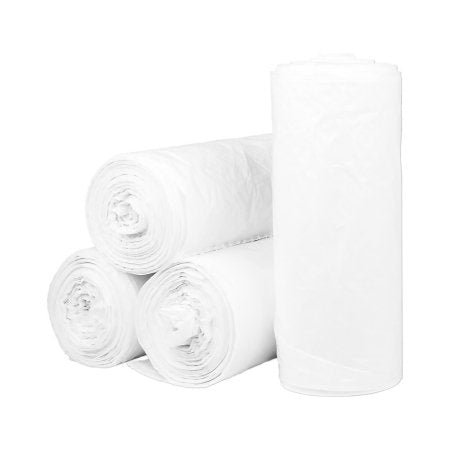 McKesson - Trash Bag 45 gal. White LLDPE 0.80 mil 40 X 46 Inch Star Seal Bottom Coreless Roll - WSL4046XHW