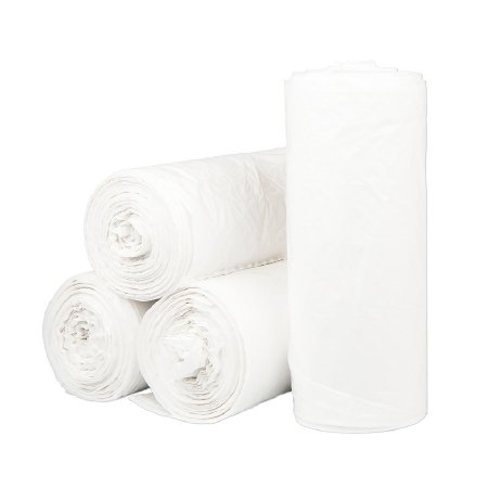 Mckesson Brand Trash Bag Mckesson 30 Gal. White Lldpe 0.80 Mil. 30 X 36 Inch Star Seal Bottom Coreless Roll - WSL3036XHW-2