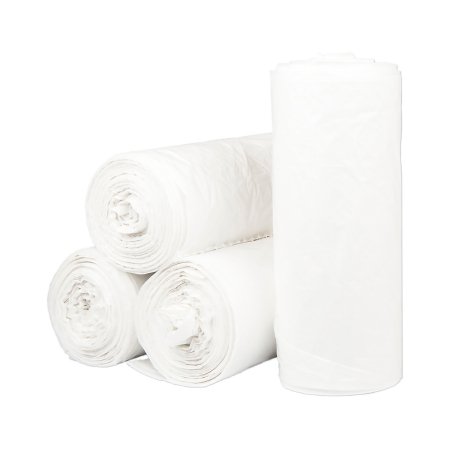 McKesson - Trash Bag 30 gal. White LLDPE 0.80 mil 30 X 36 Inch Star Seal Bottom Coreless Roll - WSL3036XHW-2
