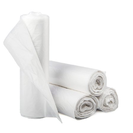 Mckesson Brand Trash Bag Mckesson 15 Gal. Clear Hdpe 6 Mic. 24 X 33 Inch Star Seal Bottom Coreless Roll - EC243306N
