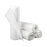 McKesson - Trash Bag 15 gal. Clear HDPE 6 Mic. 24 X 33 Inch Star Seal Bottom Coreless Roll - EC243306N