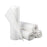 McKesson - Trash Bag 45 gal. Clear HDPE 12 Mic. 40 X 48 Inch Star Seal Bottom Coreless Roll - S404812N-1