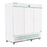 Corepoint Scientific White Diamond Series - Refrigerator Laboratory and Pharmacy Use 72 cu.ft. 3 Solid Doors Cycle Defrost - NSWDR723WWS/0
