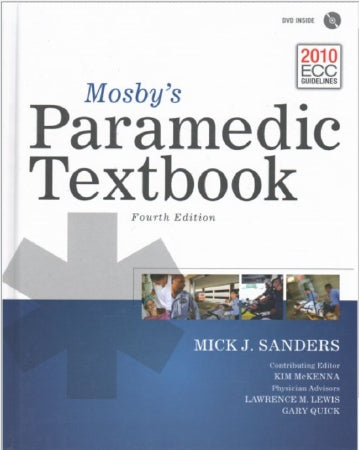 Majors Scientific Books Training Textbook with DVD Mosby's Paramedic Textbook Mick J. Sanders / Kim McKenna / Lawrence M. Lewis - 978-1284029543
