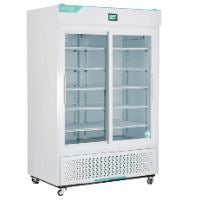 Nor-Lake Inc Norlake Scientific White Diamond Series Upright Refrigerator Laboratory Use 47 cu.ft. 2 Glass Doors Cycle Defrost - NSWDR472WWG/0