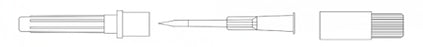 Flow Eze - Vented Needle Sharp - Mps Medical - 19B