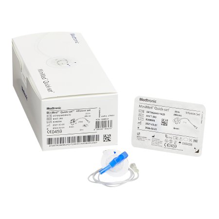 MiniMed Quick-set - Infusion Set 6 mm 23 Inch Tubing Without Port - MMT-393