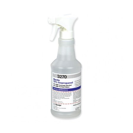 Texwipe - Surface Disinfectant Cleaner Alcohol Based Pump Spray Liquid 16 oz. Bottle Alcohol Scent Sterile - TX3270