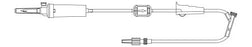 MedStream - Primary IV Administration Set 20 Drops / mL Drip Rate 108 Inch Tubing 1 Port - MS716P