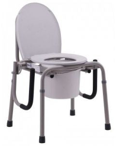 Nova Ortho-Med COMMODE/CHAIR, DROP ARM GRY (1/CS) - 8900W