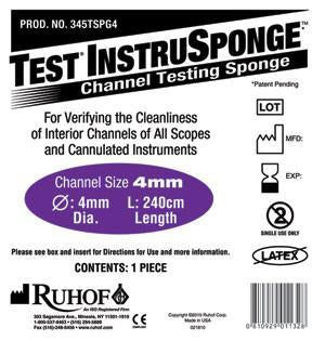 Test InstruSponge - Channel Cleaning Verification Sponge - 345TSPG4