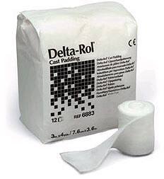 BSN Medical Delta-Rol Cast Padding Undercast 4 Inch X 4 Yard Acrylic NonSterile - 6884