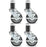 Uline CASTER SET, S/STL F/WORKPLACE TABLE (4EA/ST) - H-5746
