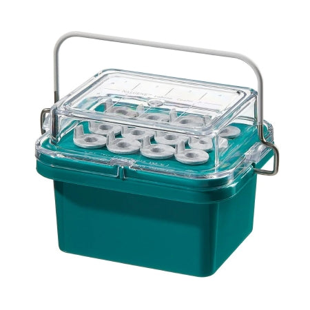 Nalgene - Microcentrifuge Labtop Cooler Rack 12 Place 125 mm Tube Capacity Green 108 X 125 X 151 mm - DS5116-0012