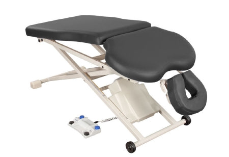 Oakworks TABLE, PHYSICAL THERAPY POWER HIGH/LOW W/PAD COAL 1.75" - PKG6099-T01