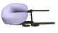 Oakworks FACEREST, VASCULAR TABLE QUICKLOCK ORCHID W/AERO CEL PAD - PKG7554-T19
