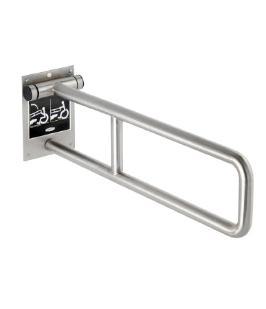 Saalfeld Redistribution BAR, GRAB SWING UP WALL MOUNT S/STL SATIN 5MMX1 1/4" - B-4998