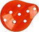 North American Rescue SHIELD, EYE POLYCARBONATE SHATTERPROOF TRNSPRNT ORG (100/PK) - 30-0143