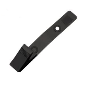 Newmatic Medical CLIP, BADGE RETRACTABLE SWIVELBACK ALLIGATOR BLK (25/PK) - CBC-BK