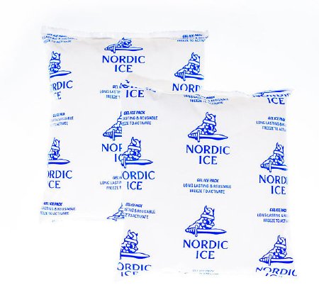 Nordic Ice Nordic Ice Gel Pack 1-1/4 X 5-1/2 X 7-1/2 Inch, 24 oz. For Safe Transport of Food, Pharmaceuticals and Medical Products - NI24