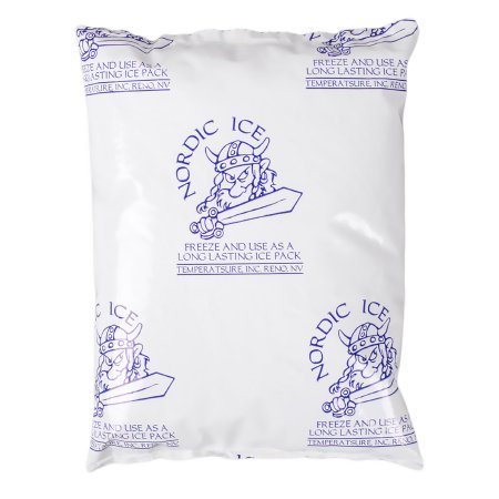 Nordic Ice - Refrigerant Gel Pack 1-1/4 X 5-1/2 X 7-1/2 Inch, 24 oz. For Safe Transport of Food, Pharmaceuticals and Medical Products - NI24