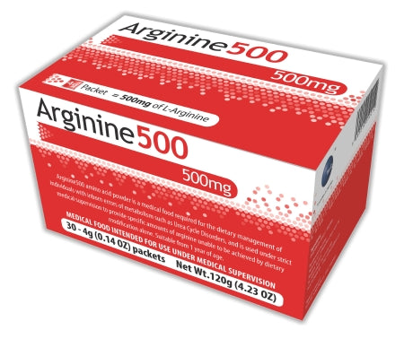 Vitaflo Usa Arginine Supplement Arginine 500 Unflavored 4 Gram Individual Packet Powder - 54692