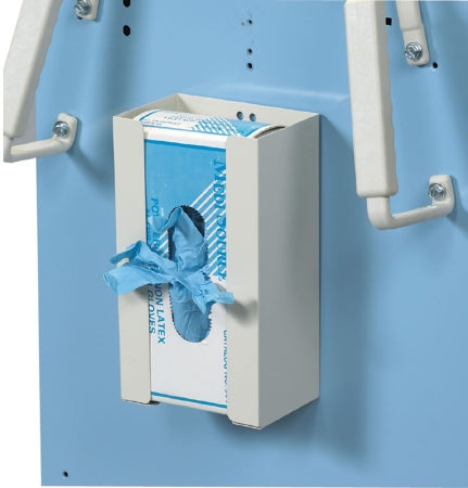 AliMed Cart Accessory - Glove Box Holder Cart Mounted 1-Box Capacity White 5-3/4 W X 10 H X 4 D Inch - 935968