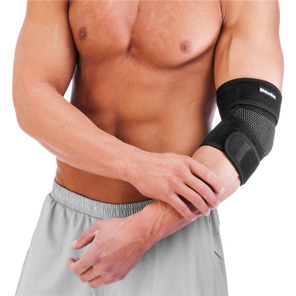 Mueller Sports Medicine Support Elbow Hydramesh Black Size One Size Fits All Universal Ea - 75217