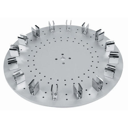 Globe Scientific - Tube Holder Disk 16 Place For 15 mL Centrifuge Tubes - GTR-ID-15