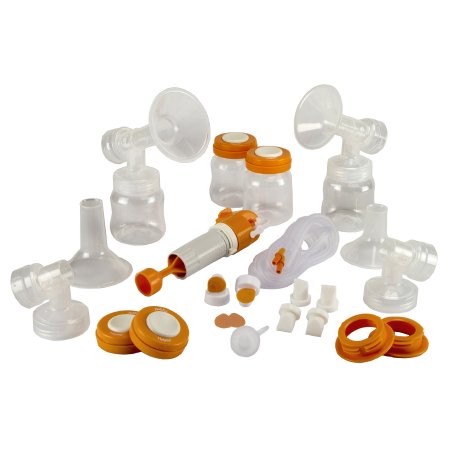 Hygeia - Deluxe Breast Pump Personal Accessory Kit For Medela Lactina, EnJoye, EnDeare Breast Pumps - 20-0075