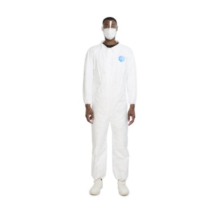 DuPont Tyvek - Coverall Medium White Disposable NonSterile - Dupont Specialty Products Usa - TY125SWHMD002500