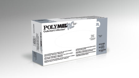 Ventyv Polymed TLC Exam Glove X-Large NonSterile Latex Standard Cuff Length Fully Textured White Not Chemo Approved - 10125102