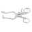 Miltex-Integra Retractor Weitlaner Meister-Hand 6-1/2" Sharp 3X4 Teeth Stainless Steel Ea - MH11-614