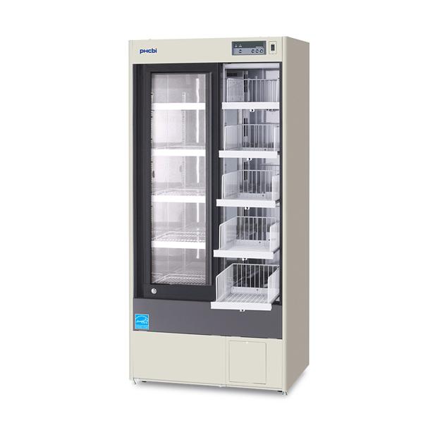 PHC Corp of North America Refrigerator Pharmacy 17.3 Cu Ft 2 Sliding Glass Doors 2-14C Ato Cycl Dfrst Ea - MPR-514R-PA