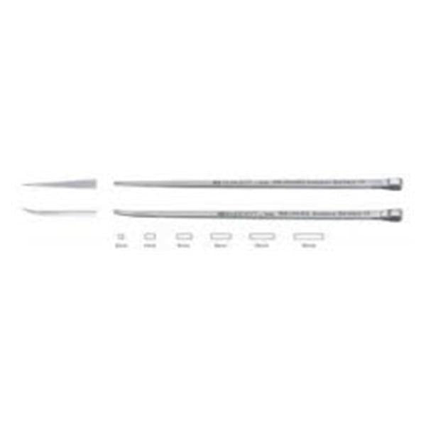 Miltex-Integra Osteotome Bone Mini Padgett 5" Mini 8Mm Tip Curved Stainless Steel Ea - PM-044428