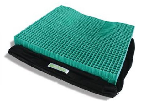 EQUAGEL Protector - Seat Cushion 20 W X 18 D X 2-1/2 H Inch Foam / Gel - 081704543