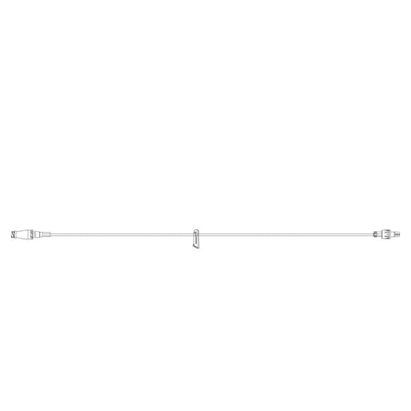 Icu Medical Iv Extension Set 7" Female Luer Lock Adapter Gravity 50/Ca - 1254901