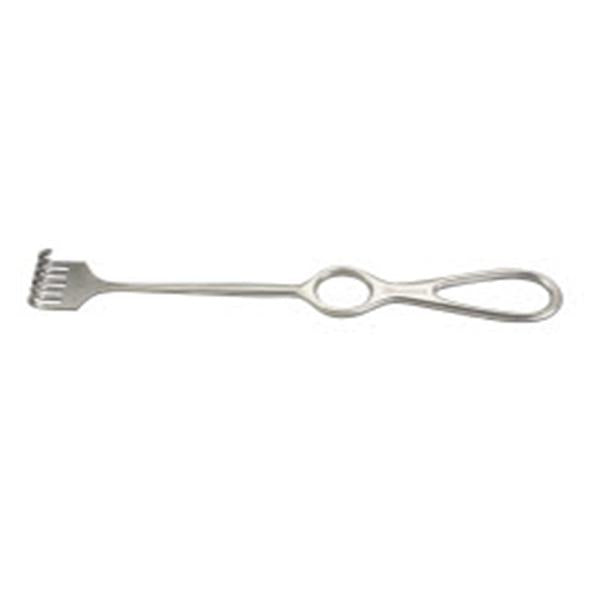 Miltex-Integra Retractor Volkman 8" Blunt 6 Prong Stainless Steel Ea - 11-544
