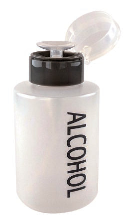 Global Biomedical Technologies LLC Tech-Med Alcohol Bottle Pollyethylene Opaque 9 oz. - 4024