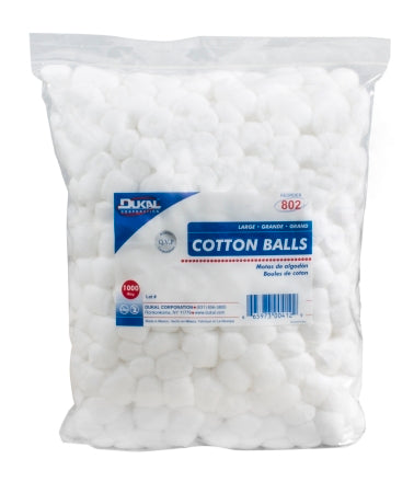 Global Biomedical Technologies LLC Dukal Cotton Balls Large Cotton NonSterile - 802