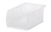 Market Lab - Storage Bin Semi-Clear Polymer 3 X 4-1/4 X 7-3/4 Inch - 6001-SC