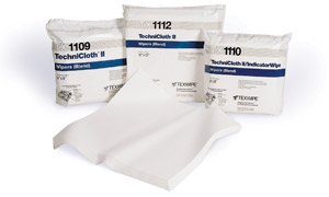 TechniCloth II - Task Wipe White NonSterile 55% Cellulose / 45% Polyester 9 X 9 Inch Disposable - Connecticut Clean Room - TX1109
