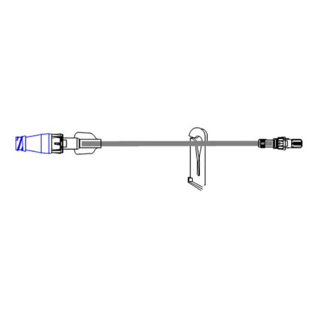 McKesson - Extension Set 7-1/2 Inch Tubing 1 Port 0.31 mL Priming Volume DEHP-Free - MS930