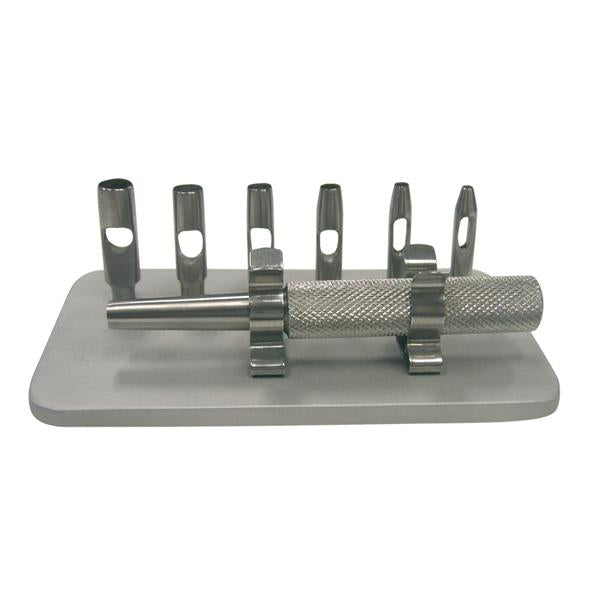 BR Surgical, Biopsy Punch Dermal Keyes 4" Handle Stainless Steel Reusable Ea - BR74-14000
