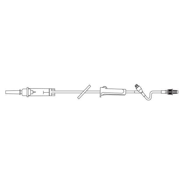 Baxter Healthcare Iv Solution Set 60 Drops/Ml Male Luer Lock Adapter Primary Infusion 48/Ca - 2C8402