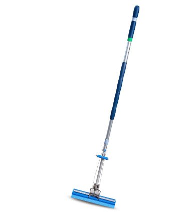 Roll-O-Matic - Cleanroom Mop Handle 48 Inch Length Aluminum Blue - Connecticut Clean Room - 1114