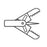 Conmed Corporation Forcep Alligator 2.3Mmx230Cm 10/Ca - 819