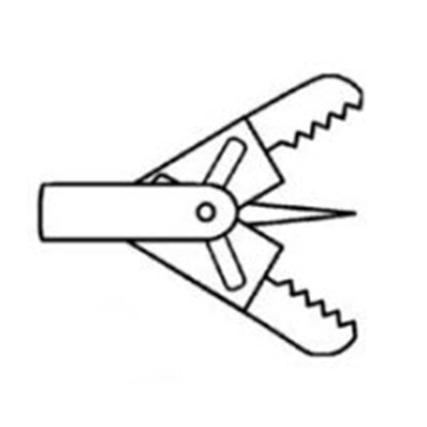 Conmed Corporation Forcep Alligator 2.3Mmx230Cm 10/Ca - 819
