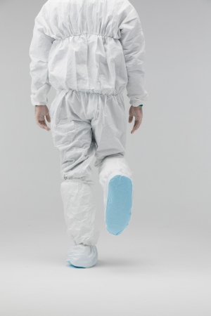 Mp - Cleanroom Boot Cover MP Small / Medium Knee High Nonskid Sole Blue Sterile - 1700P-MC-NS-S-17039